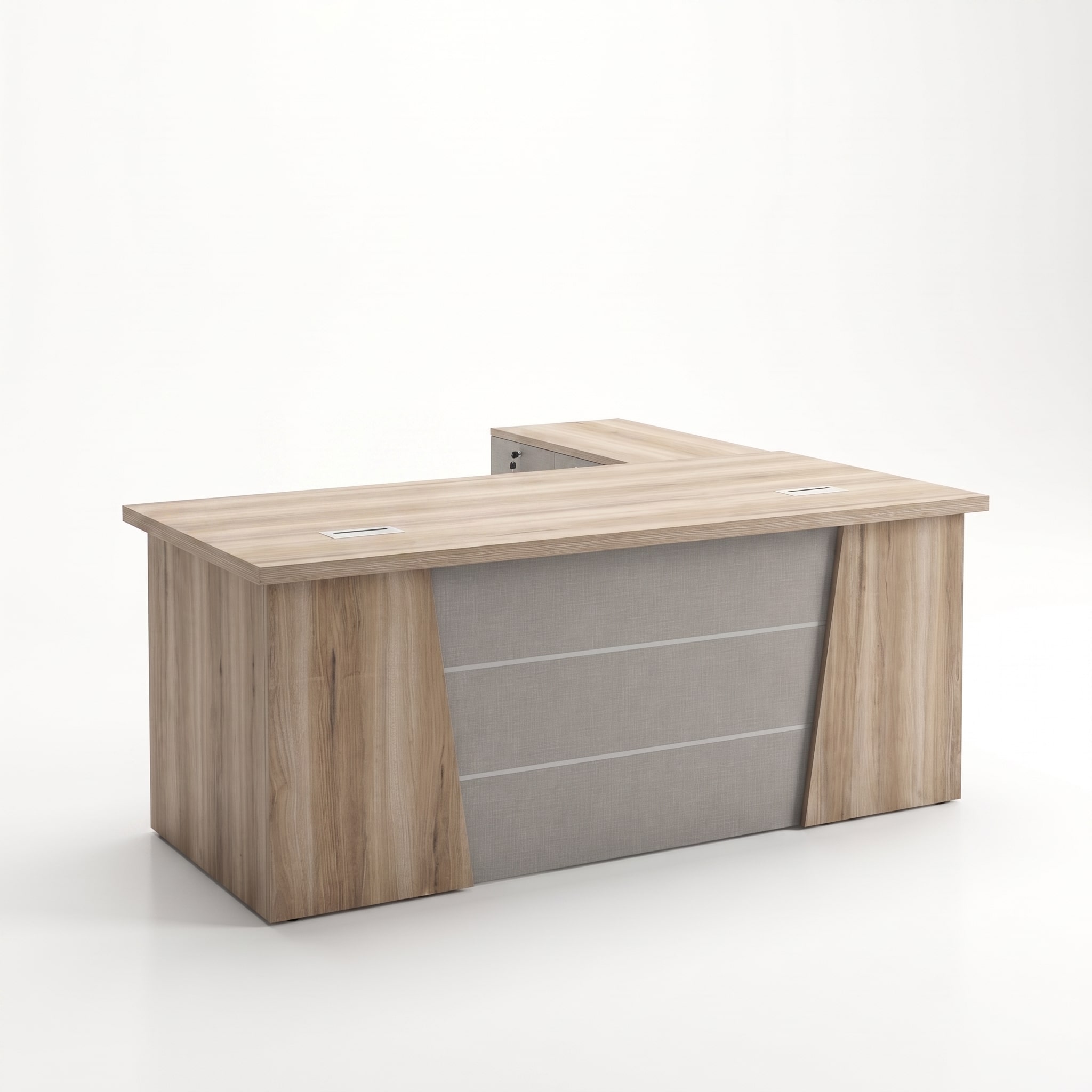 Bureau de Direction MDF 180×180 cm avec Retour